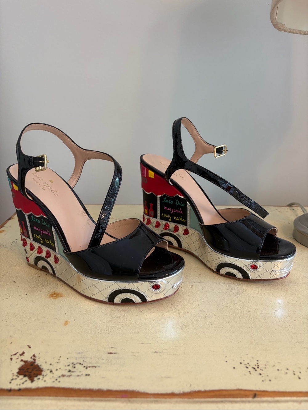 Kate Spade Taco Truck Wedge Heels